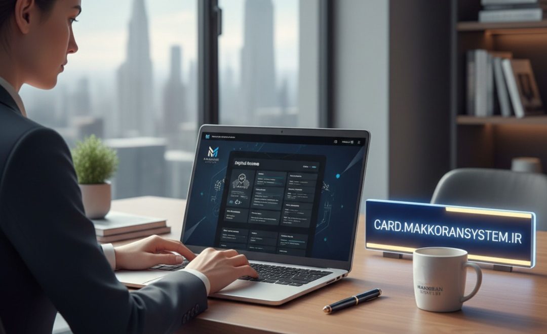 رزومه‌ای آنلاین مکران سیستم | ساخت رزومه دیجیتال حرفه‌ای